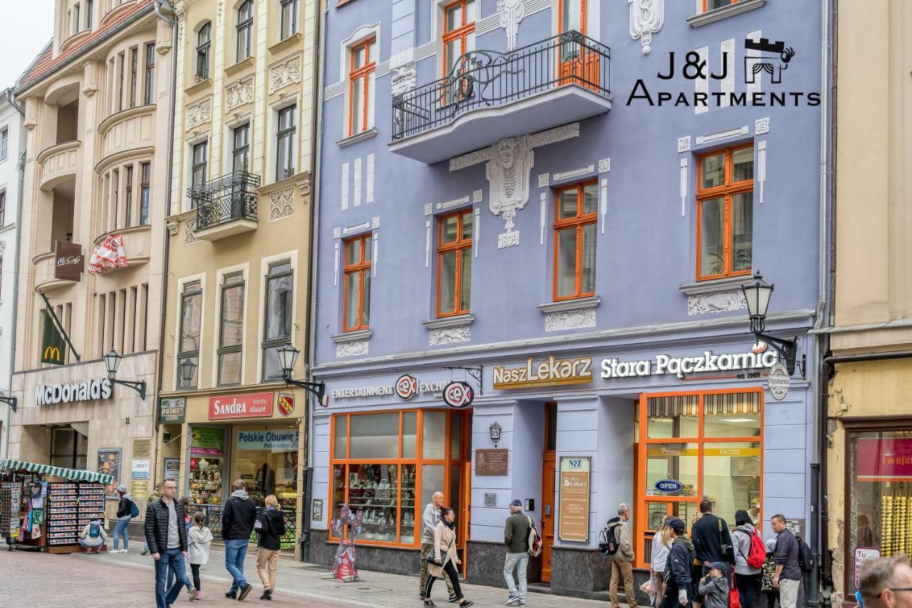 J&J Apartments Szeroka 25 Apartament 1 Торунь Экстерьер фото